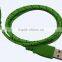 colorful Braided Micro USB Charging Data Sync Cable for mobile phone