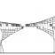 Good Quality Wind Proof FERRARI PVC coated fabric ensioned structure canopy