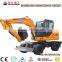 CHINA SMALL MINI WHEEL EXCAVATOR XN80-9