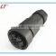 IP67 field assembly 4 pin screw terminal cable connector