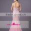 Mermaid Sweetheart Sleeveless Beaded Long Lace Grils Party Dress 2016 ZY228