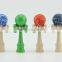 cheap crackle color children kendama toy