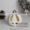 Lovely Heart Ceramic Christmas ball Candle Holder for Hanging