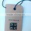 Kraft Hang Tags with Eyelets UV Handling Logo Printing