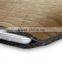 New arrival 2016 for mini iPad wood design leather sleeve bag case super slim carrying bag