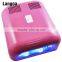 36w uv led nail lamp machine timer fuse + 4 x 9w bulbs