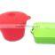 FDA & LFGB approved 100% food grade silicone steamer, food container