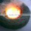 induction crucible furnace for golden, cooper and steel materials
