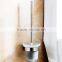 004 bathroom accessory hotel use Stainless steel Toilet brush holder decorative toilet brush holder