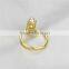 AAA 4.5-5mm near round freshwater pearl ring wholesale cultured natural pearl ring