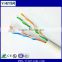 100% Pure copper conductor 23AWG CAT6 LAN Network Cable communication wires factory