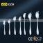 stainless steel salad spoon and spoon- fork