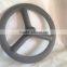 2015 New design 700c 3 spoke wheels carbon fiber T800 carbon tri-spoke wheels 3k glossy matte
