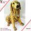 Craft Supplier polyresin golden peacock animals figurines