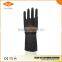 natural latex black industrial rubber gloves