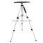 Square Aluminous Alloy Tube Tripod Stand for Projector with Adjustable Height 150cm to 50cm