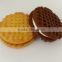 380g Sandwich Cookies Chocolate & Cream Flavors Crispy Sweet HALAL biscuits