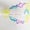 Fun Assorted shapes sizes silicone rubber loom bandz for kids