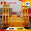 double use 3 axle low loader low bed trailer for sale