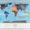 Scratchable Off World Map Large Places I've Been World Travel Map Great Scratchable World Map Gift For Any Traveller