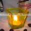 glass floating candle holder square shape glass candle holders glass candle container