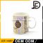 Drinkware ceramic cheap mug, paintable ceramics mug for coffee