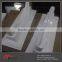 Custom White Arched Plastic Shape Part by Vacuum Forming