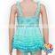 Wholesale Kid One Pieces Swimsuit Custom Print Mermaid Aqua Girls Swimwear