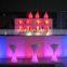 Battery Rechargeable Plastic Glowing cool home bar counter
