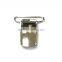 Metal Suspender Clip with plastic teeth inside for garment, High Quality, Fashion Metal clip