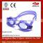 Adjustable safety silicone durable oem printed logo swimming goggles