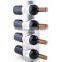 Hotsale home use Table Top Stainless Steel Single Bottle round wine rack