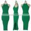 Women Ball Gown Sleeveless Knit Evening Cocktail Party Bodycon Pencil Mini Dress