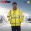 Breathable waterproof high visibility softshell jacket