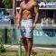70% Cotton 30% Polyester mens gym fitness shorts Elasticated waist with drawstring