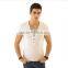 custom bulk v-neck latest t shirt designs for men