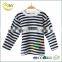 Striped long sleeve children t Shirt cotton baby girl tshirts