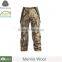 Mens cargo pants with side pockets,merino wool military cargo pants