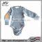 100% superfine merino wool envelop collar short sleeve baby bodysuit
