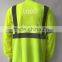 ANSI 107 High Visibility Long Sleeve Chinastar Sew-on Tape Breathable Reflective Tshirt
