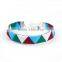 New Design Fabric Multicolor Cord Triangle Pattern Boho Chic Bracelets