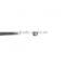 New Fashion Black Wax Cord Silver Tone Choker Necklace