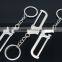 5 Silver Tone Hack Saw Charm Key Chains&Key Rings 120mm