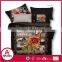 2016new style 13372 60*40s reactive printed 3D rose deisgn bedding set