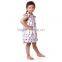 wholesale Arrow Pattern Kids Cotton Dress Summer dress