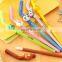 Korean students stationery supplies Cute cartoon sucker gel pen writing pen black ink creative