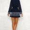 2017 latest design deep v neck sexy women long sleeve dress