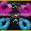 fur love handcuff with long plush or diamond