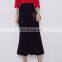 OEM Maxi Winter Fashion Designer Ladies Black Long Skirts For Women