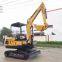 Mini Digging Machine Bobcat Mini Excavator Manufacture 1.6 Ton Crawler Small Digger